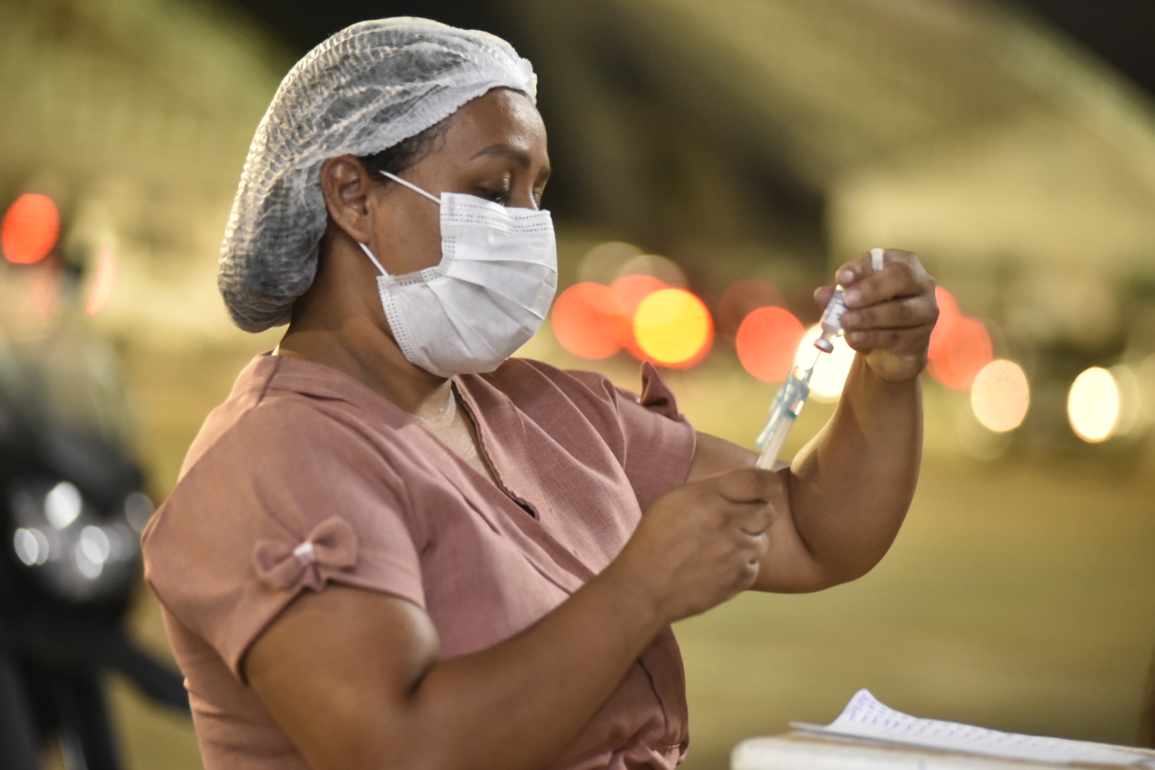 Mais De Mil Pessoas Se Vacinaram Contra A Covid