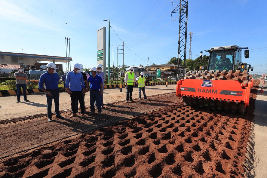 Governador Wilson Lima vistoria obras