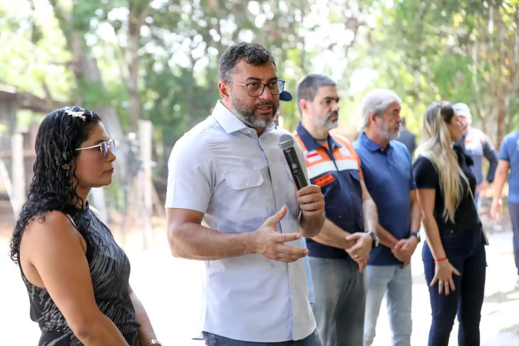 Governador Wilson Lima entrega sistema do projeto Agua Boa para familias da zona rural de Manaus Foto Alex Pazuello 3